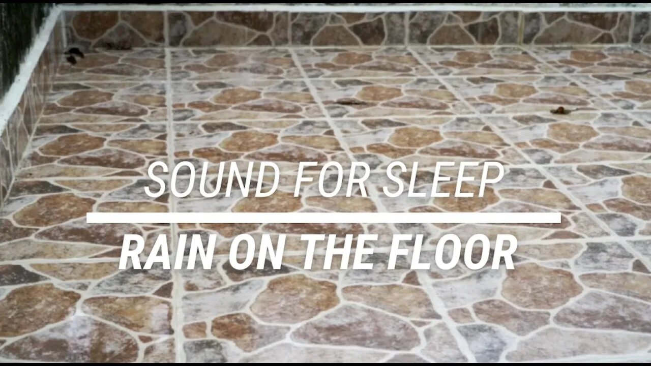 Sound for sleep Rain on the Floor 3 hours