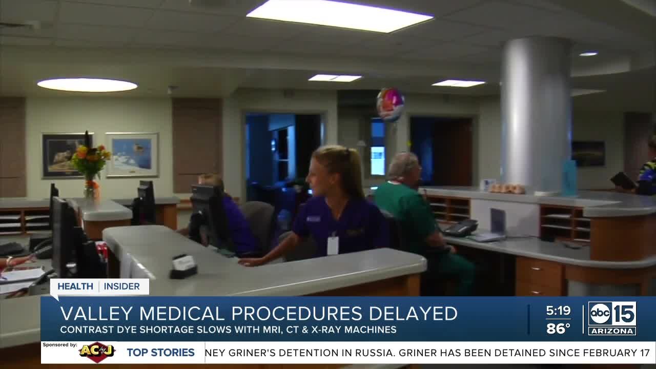 Valley medical procedures delayed