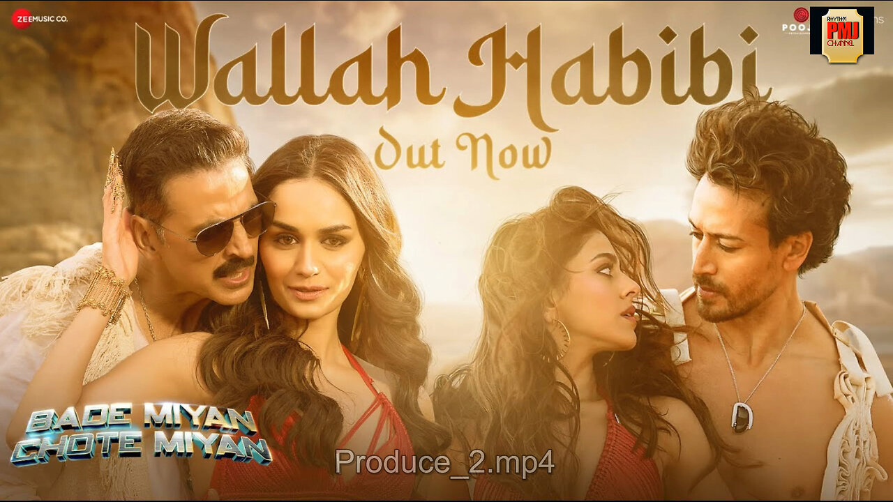 Wallah Habibi | Bade Miyan Chote Miyan| Akshay,Tiger,Manushi,Alaya|Vishal M,Vishal D,Dipakshi,Irshad