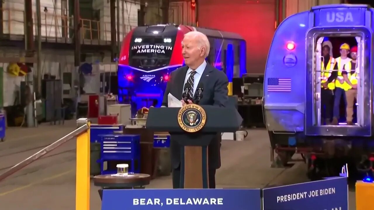 Joe Biden Opens Speech In Delaware: "If I Say Anything You Don't Like, Don't Jump"