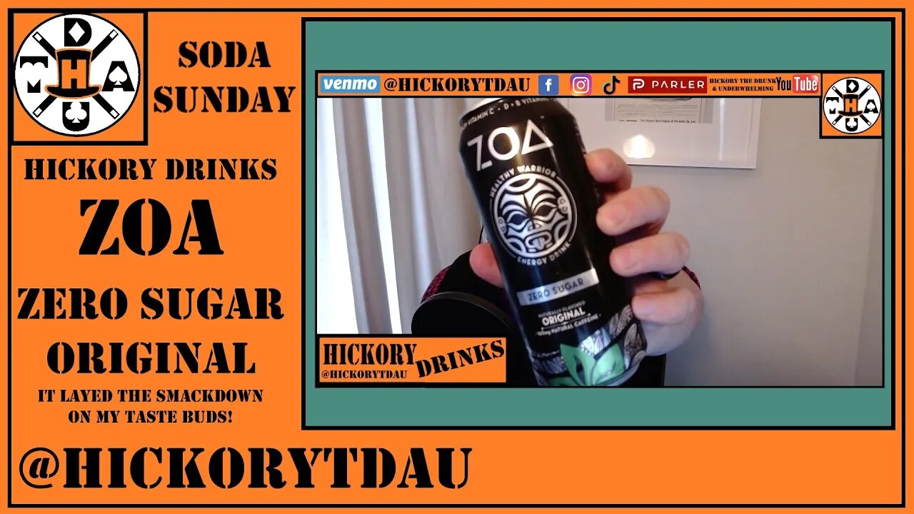 What The Hell Has The Rock Done?! | ZOA Original Sugar Free | Hickory Drinks | Soda Sunday