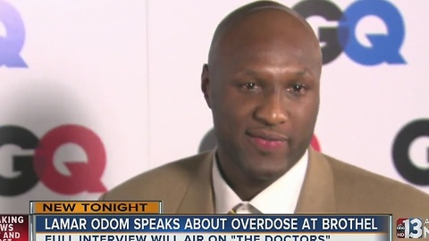 Lamar Odom opens up about Nevada brothel overdose