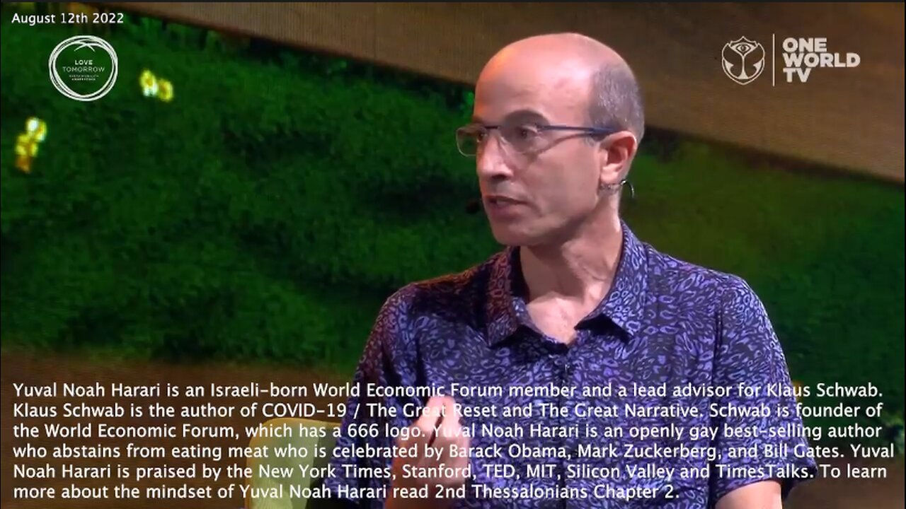 Yuval Noah Harari | "In Order to Solve the Climate Crisis, We Will Need to Give Up Alot of Our Most Cherished Needs." - Yuval Noah Harari (August 12th 2022) + What Is the 1947 Project Cirrus? What Is 1962-1983 Project Stormfury?