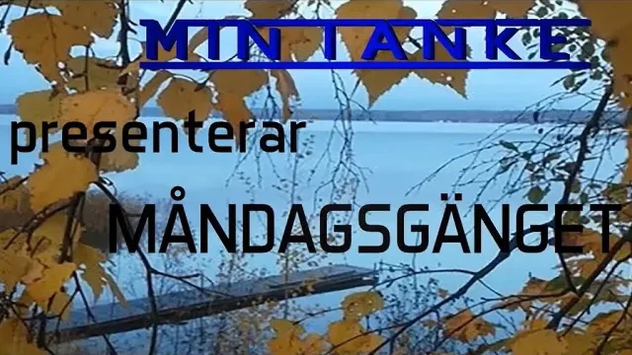 En REPRIS från min tanke Måndagsgänget 2023 10 02