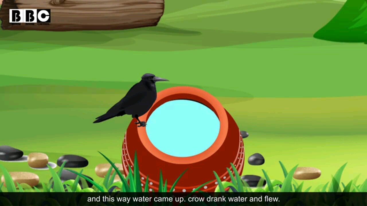 the crow hungry drink water 2024