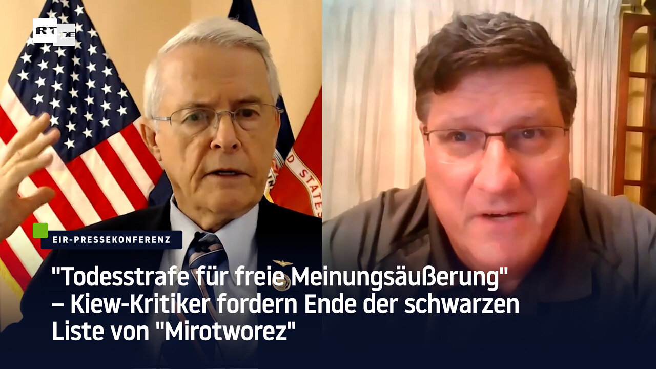 "Todesstrafe für freie Meinungsäußerung" – Kiew-Kritiker fordern Ende von "Mirotworez"