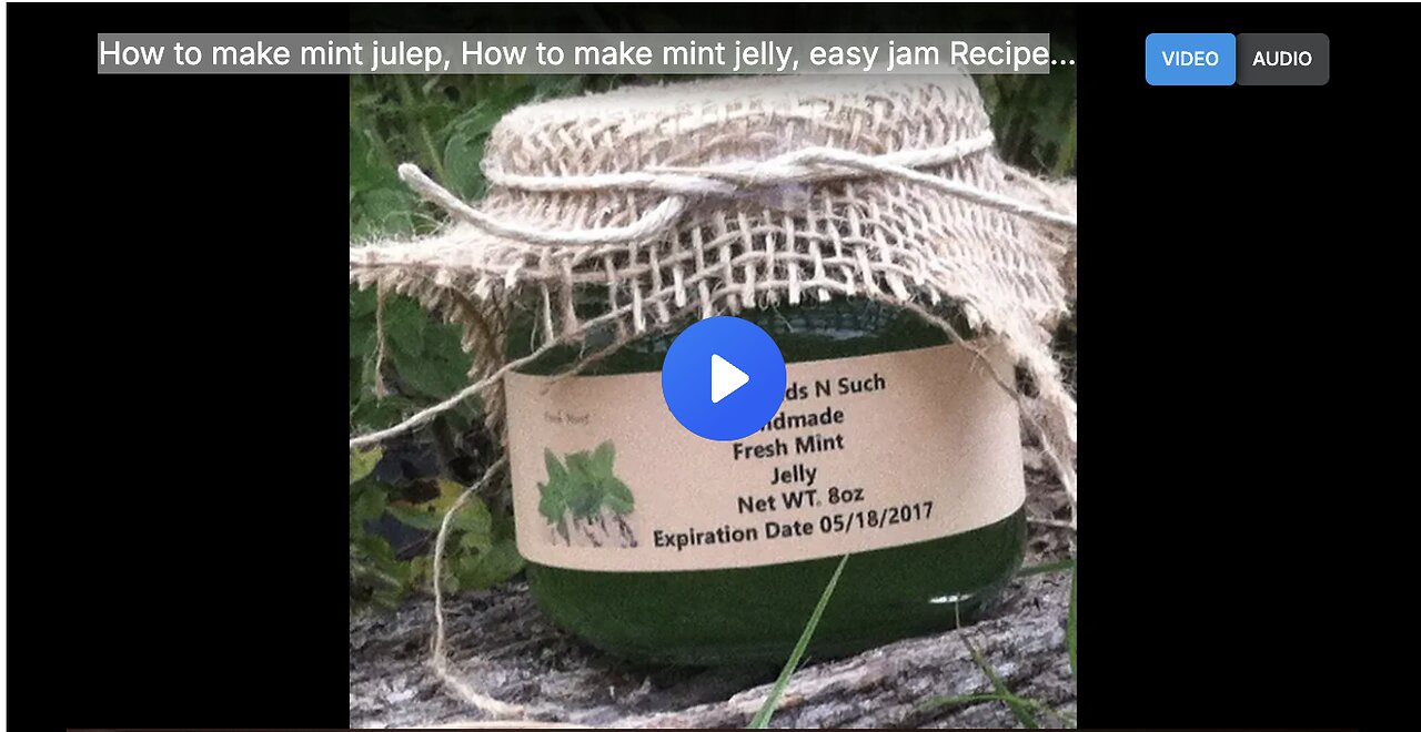 How to make mint julep, How to make mint jelly, easy jam Recipe