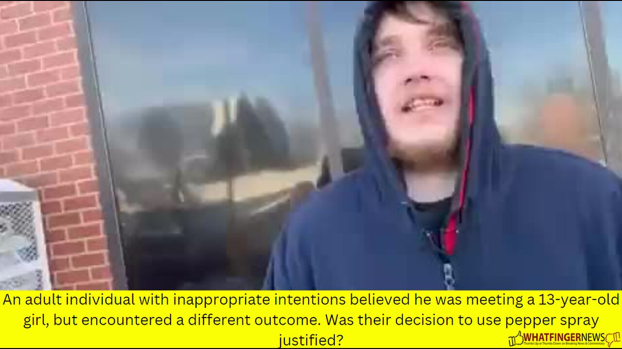 An adult individual with inappropriate intentions believed he was meeting a 13-year-old girl