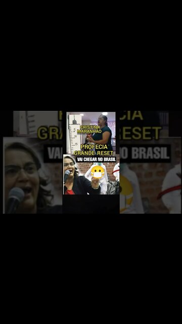 Cristina Maranhão Olha a Profecia GRANDE RES£T fale ao POVO para agir e ae informar com a gente