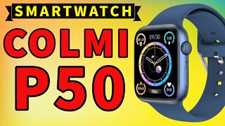 Smartwatch Colmi P50 Smart Watch Series 7 Compass 1G Storage TWS Earphones Local Music