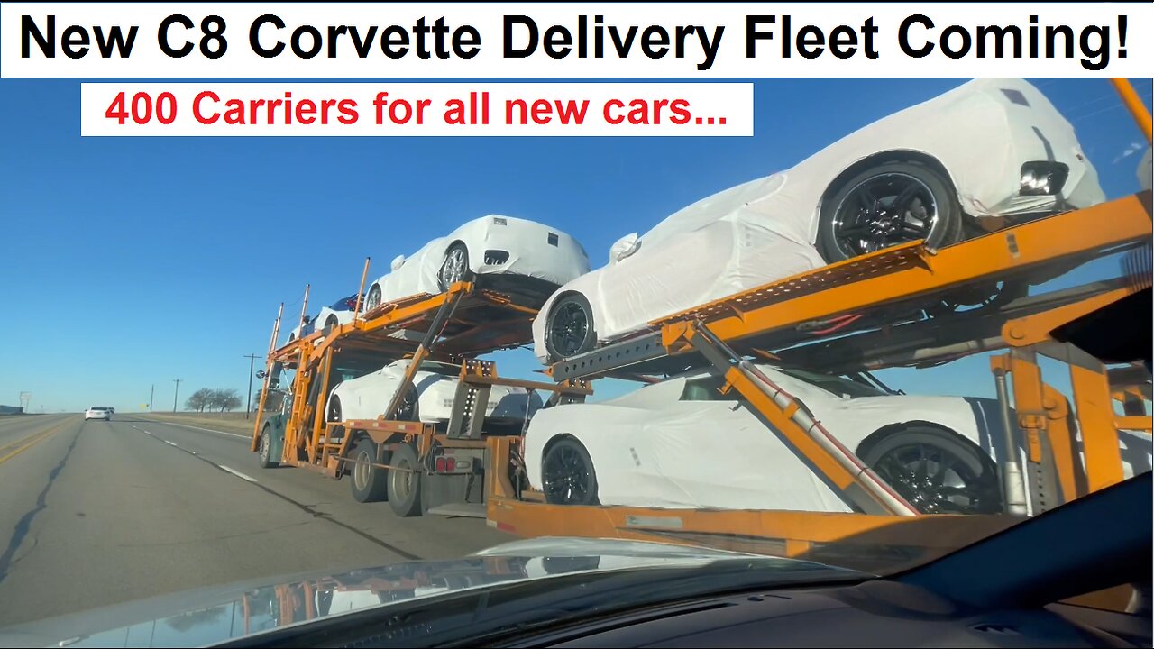 GM Buys Delivery Fleet for C8 Corvettes & ALL New Vehicles