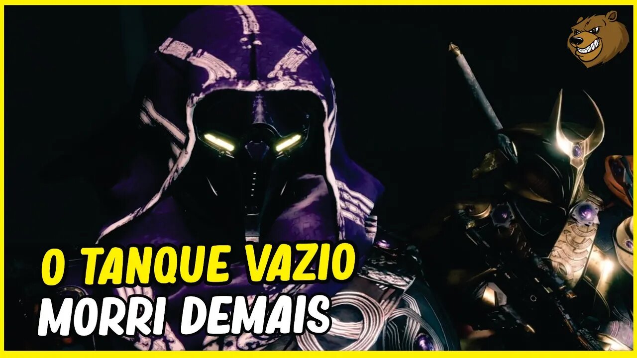 DESTINY 2 │ O TANQUE VAZIO. ME DEI MAU NESSE SETOR PERDIDO MESTRE!