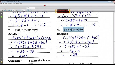 maths A class 6 8 4 2021