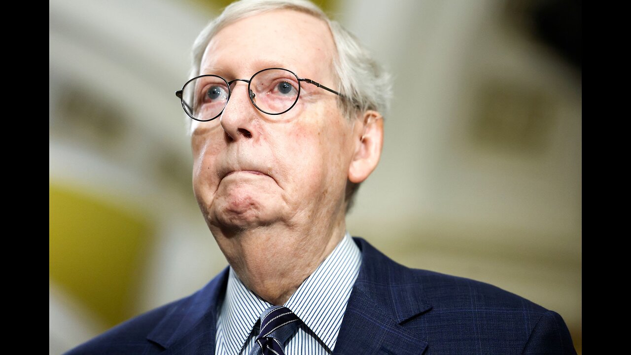 Mitch Mcconnell Forever redux. He Froze again! -_-