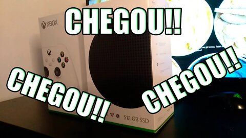 Unboxing Xbox Series S | Em primeira pessoa como sempre 👀