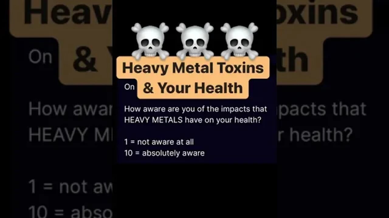 The Impact of HEAVY METALS on Your Health! Subscribe to PPNutra