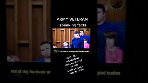 Veteran Slams Anti-Gun Libs 😀 🇺🇸 #shorts
