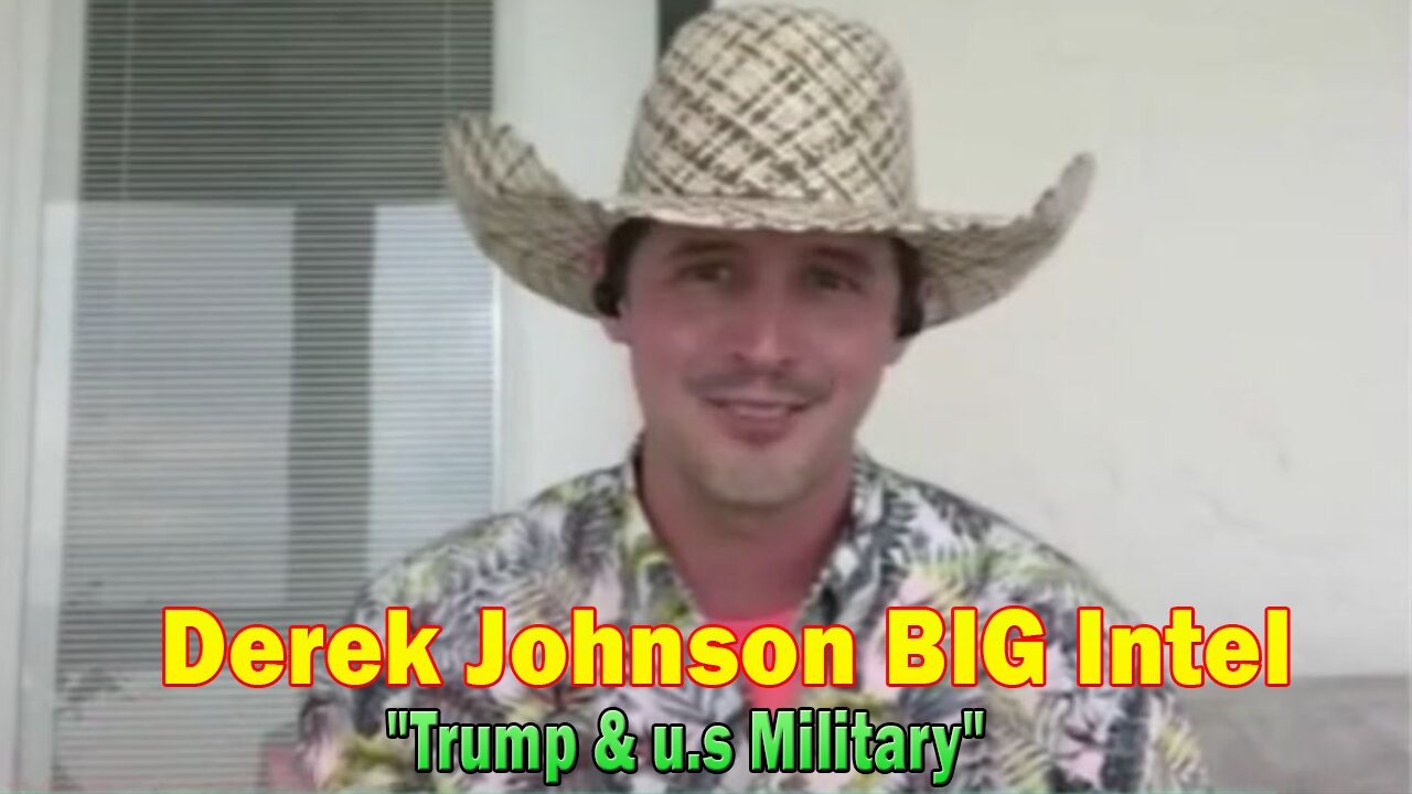 Derek Johnson BIG Intel Aug 24: "Trump & u.s Military"