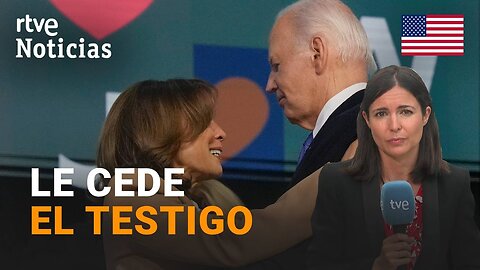 ELECCIONES EE.UU.: BIDEN pide VOTO para KAMALA HARRIS frente a TRUMP en CONVENCIÓN DEMÓCRATA | RTVE