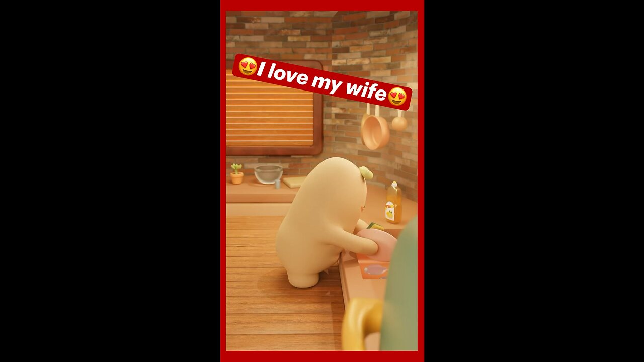 I love my wife