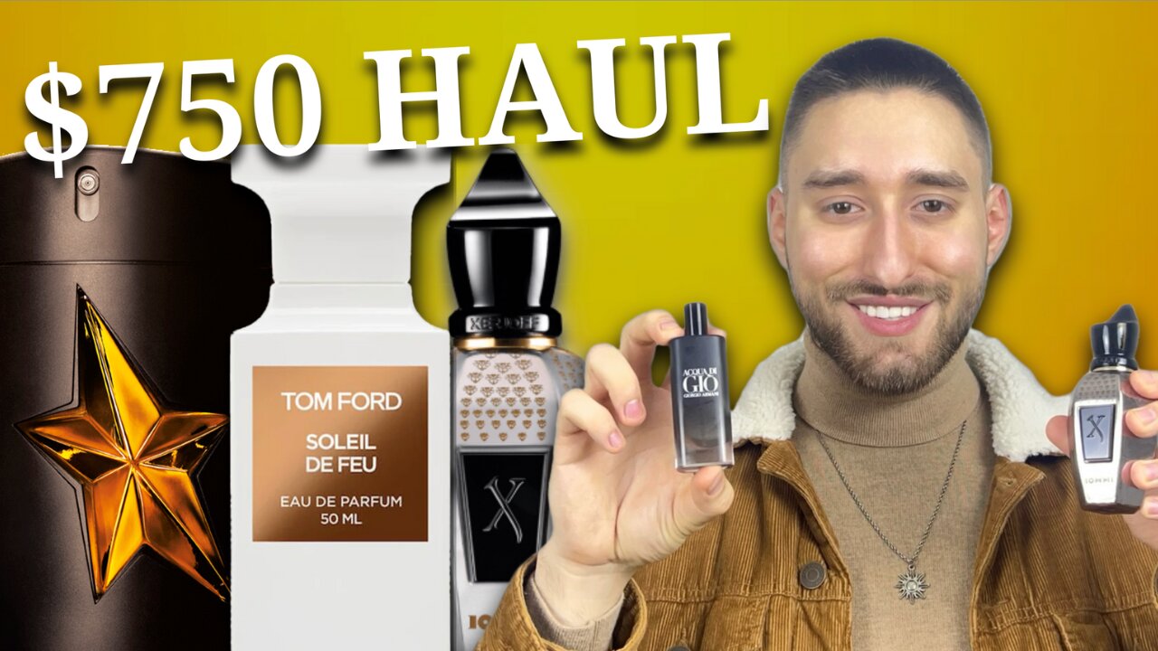 $750 Fragrance Haul | Xerjoff, Mugler, Tom Ford & More