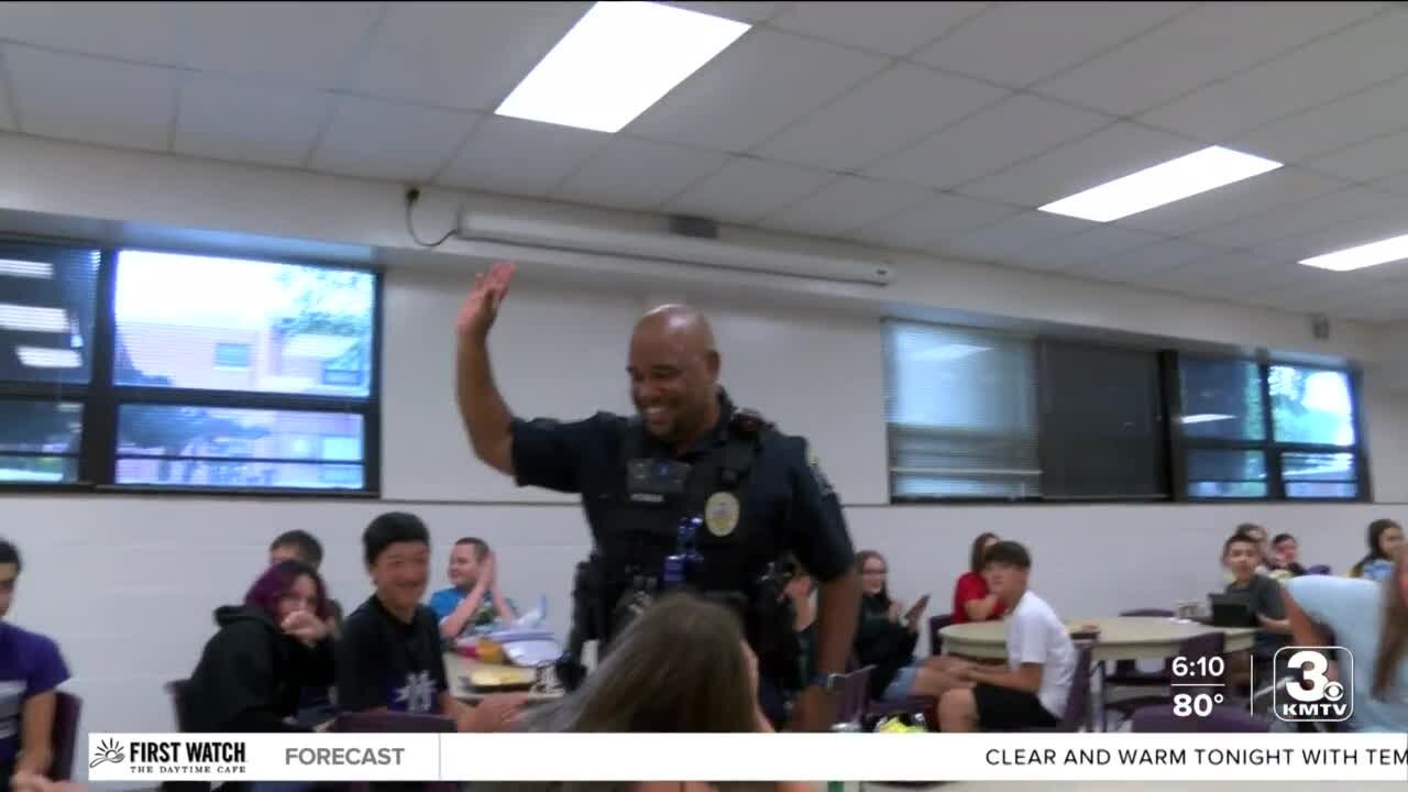 Bellevue school resource officer aims to change narrative on law enforcement