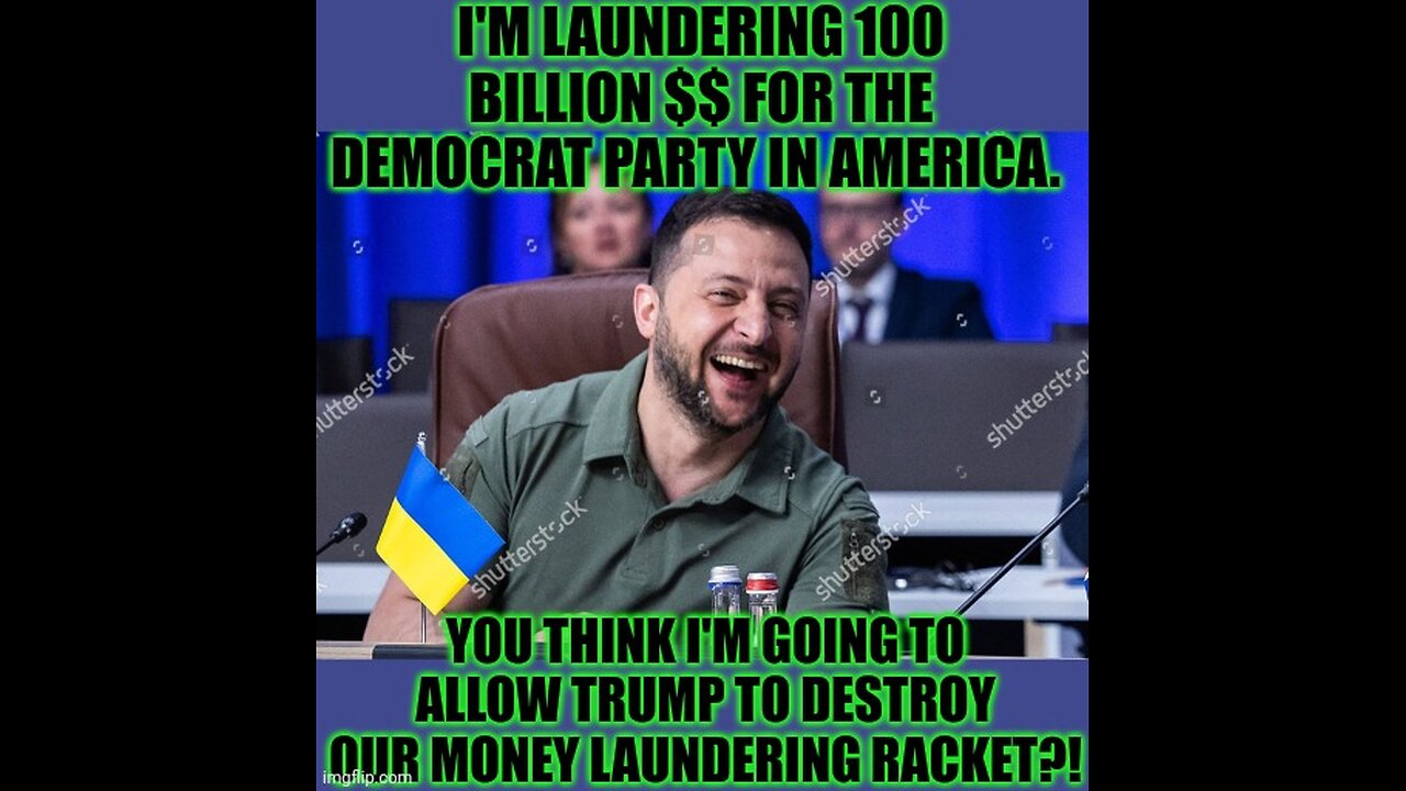 💥💥 A TRUMP VICTORY WILL SPELL THE END FOR THE DEMOCRAT REGIME/UKRAINE MONEY LAUNDERING SCHEME.💥💥