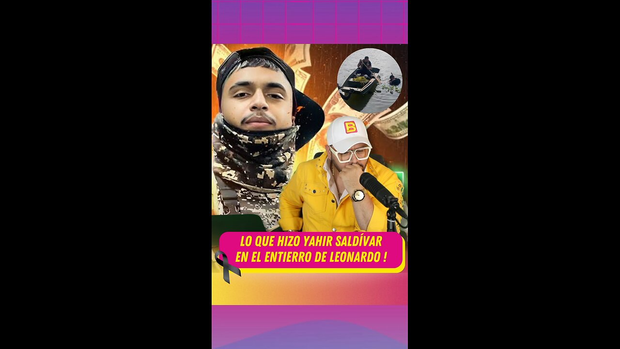 Lo que hizo Yahir Saldívar en el entierro de Leonardo