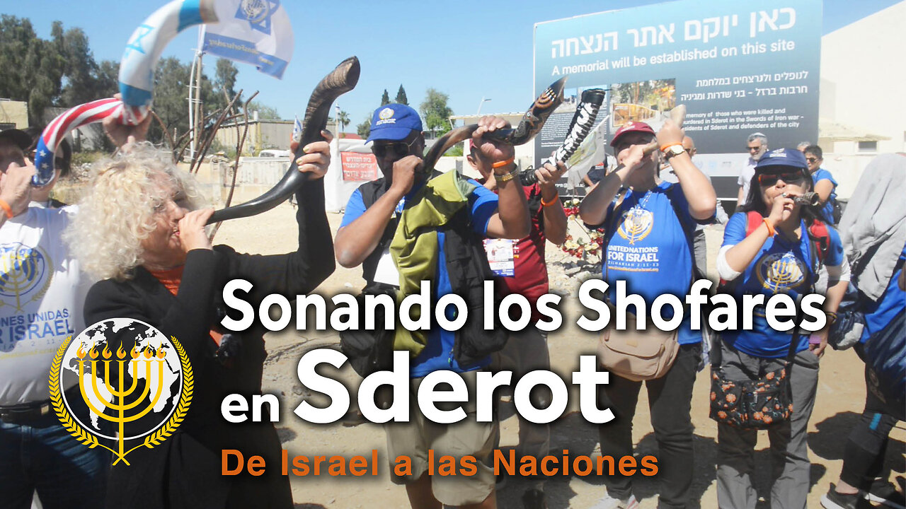 Sonando los shofares en Sderot | Dra. Dominiquae Bierman