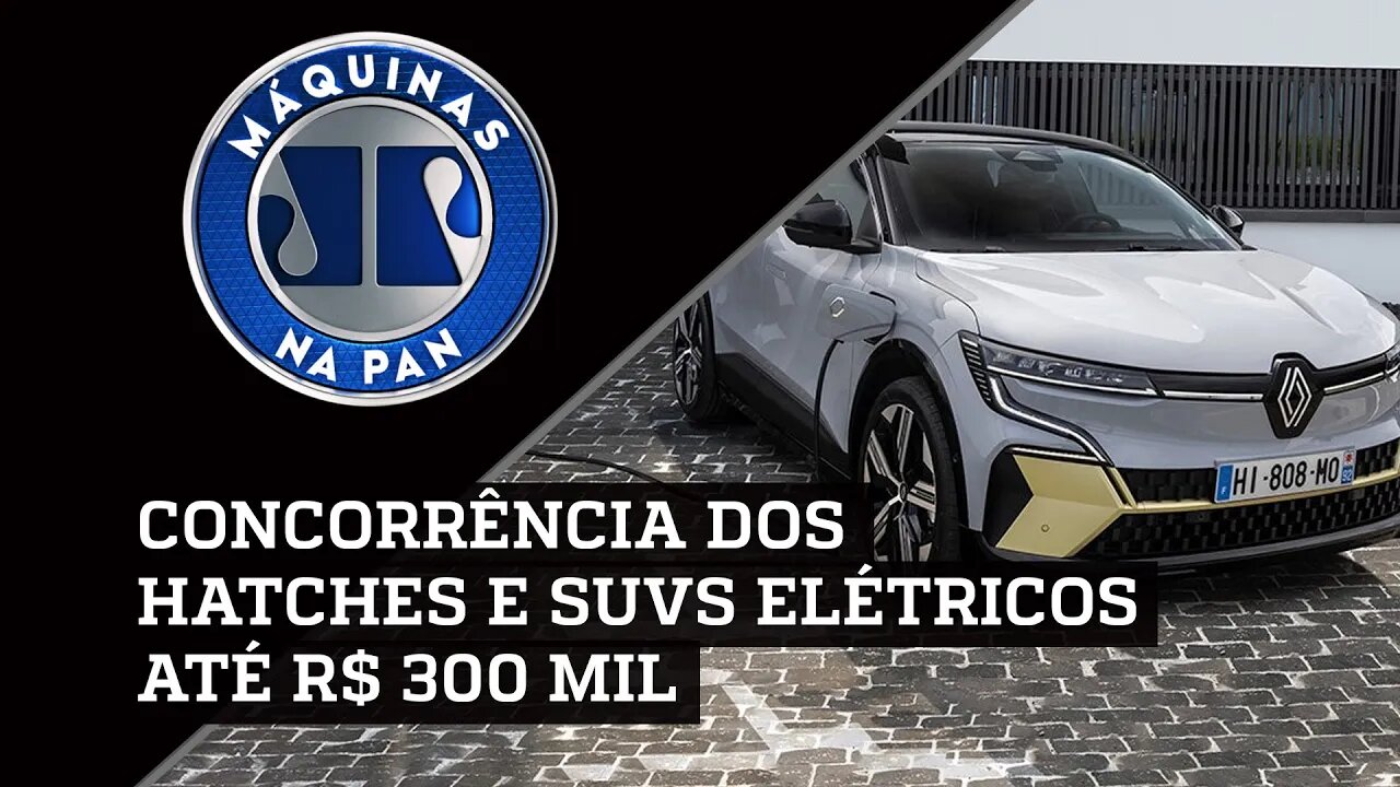 RENAULT MEGANE ESTÁ DE VOLTA: MAIS TECNOLÓGICO E AGORA 100% ELÉTRICO | MÁQUINAS NA PAN - 01/10/2023