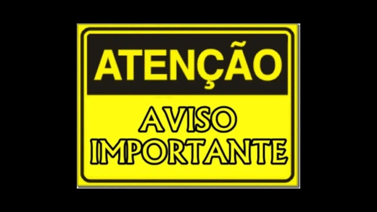 AVISO IMPORTANTE