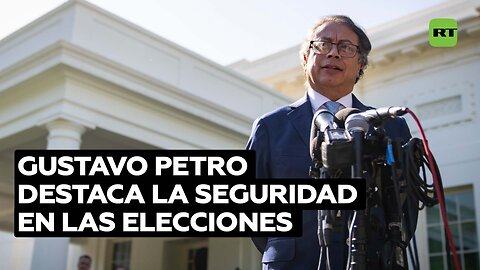 Gustavo Petro: Gracias a los avances en la paz, logramos garantizar una jornada electoral tranquila