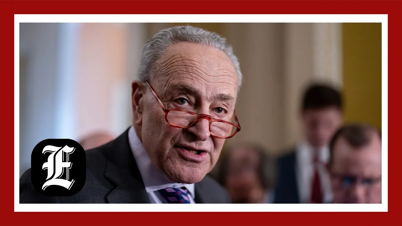 WATCH LIVE: Chuck Schumer gives speech on antisemitism on Senate floor