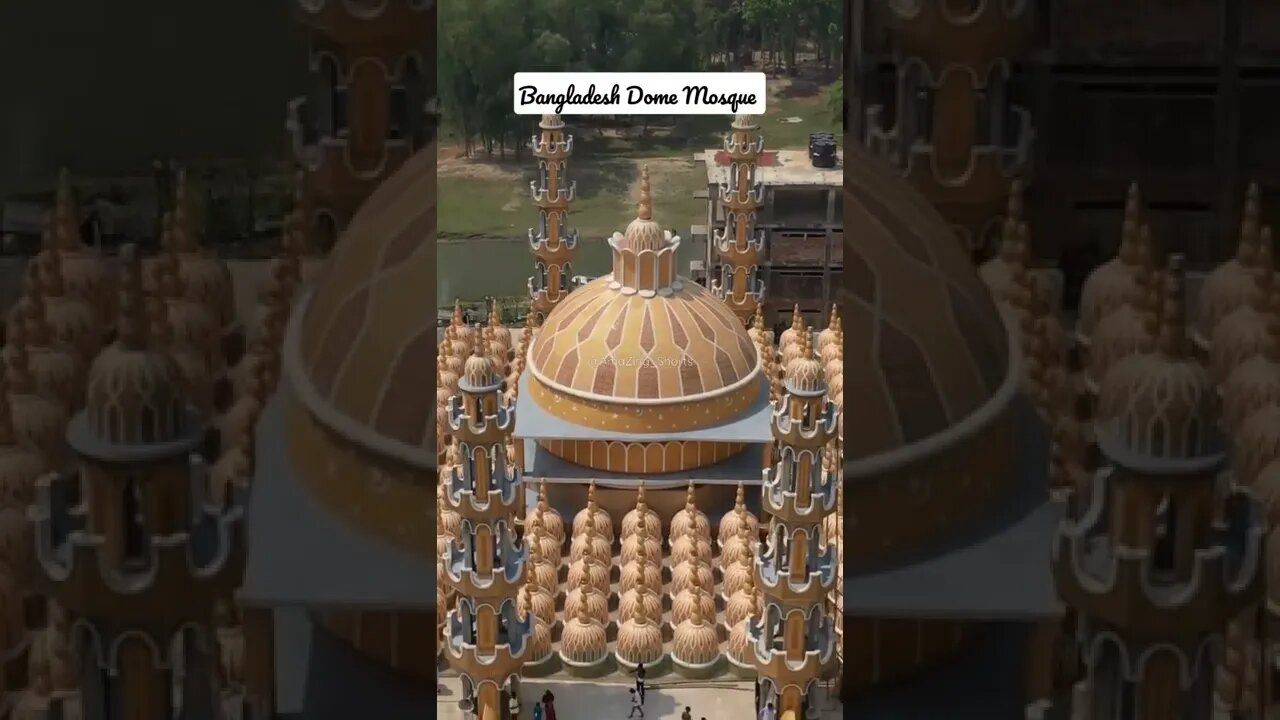 Bangladesh Most Beautiful Domes Mosque #shorts #islamicstatus #islam #quran #viral #trensing