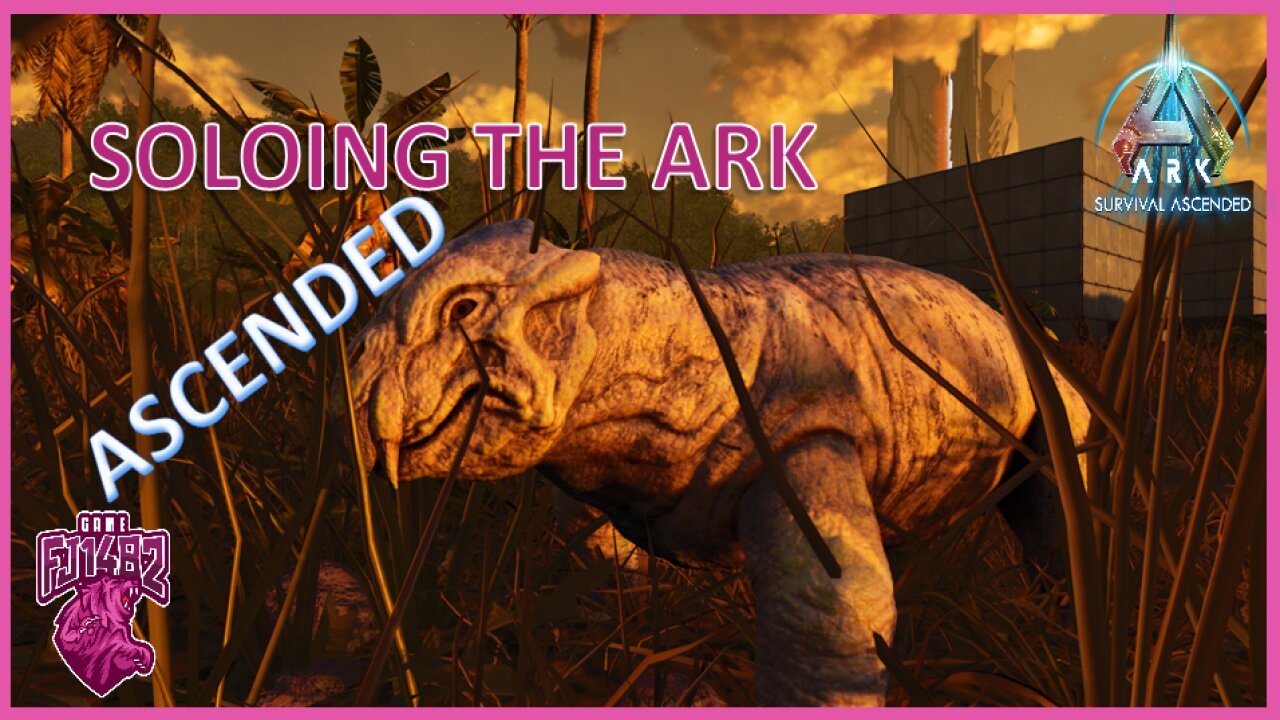 Taming Lystrosaurus and Mammoth Soloing ARK Ascended Ep. 77