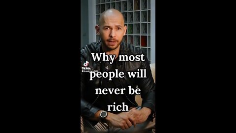 why you wont be rich