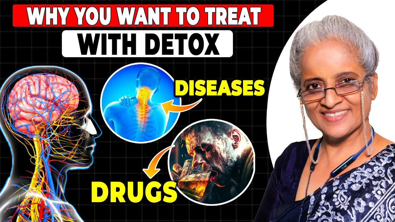 Why you want to treat with Detox, while most diseases are said to be treated by the drugs ?