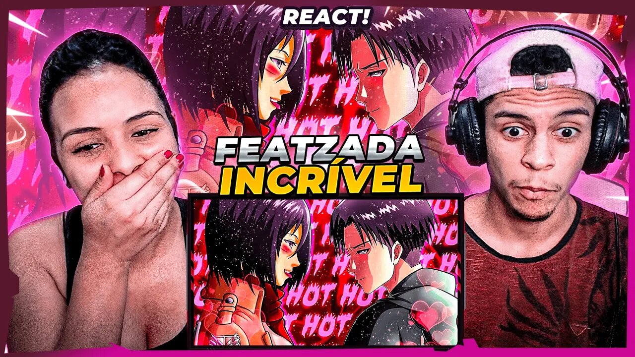Pique 👄 Mikasa e 🔥 Levi (Attack on Titan) 🌊 Wave Trap | Sidney Scaccio feat. Nákamas | [ React ] 🔥