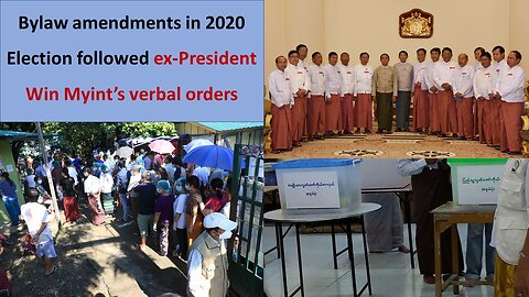 Bylaw amendments in 2020 Election followed ex-President Win Myint’s verbal orders