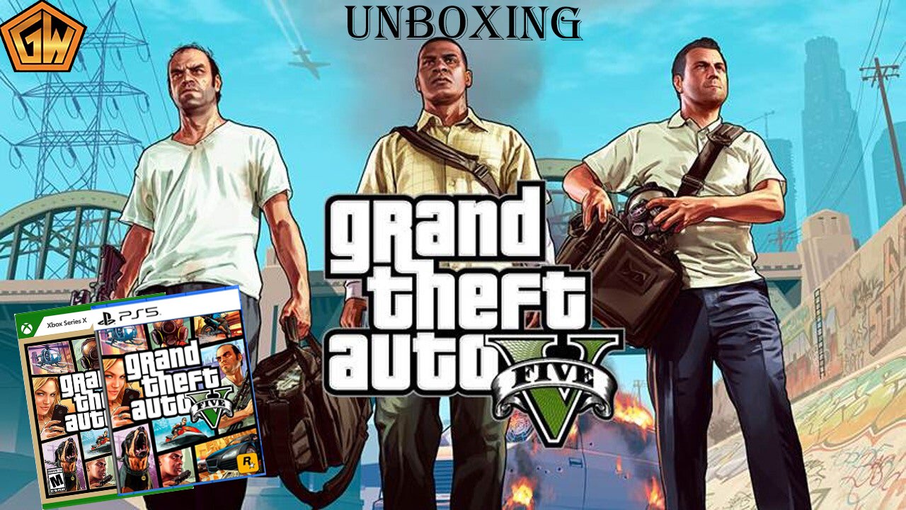 Gta V Unboxing (PS5/XBOX SX) (GamesWorth)