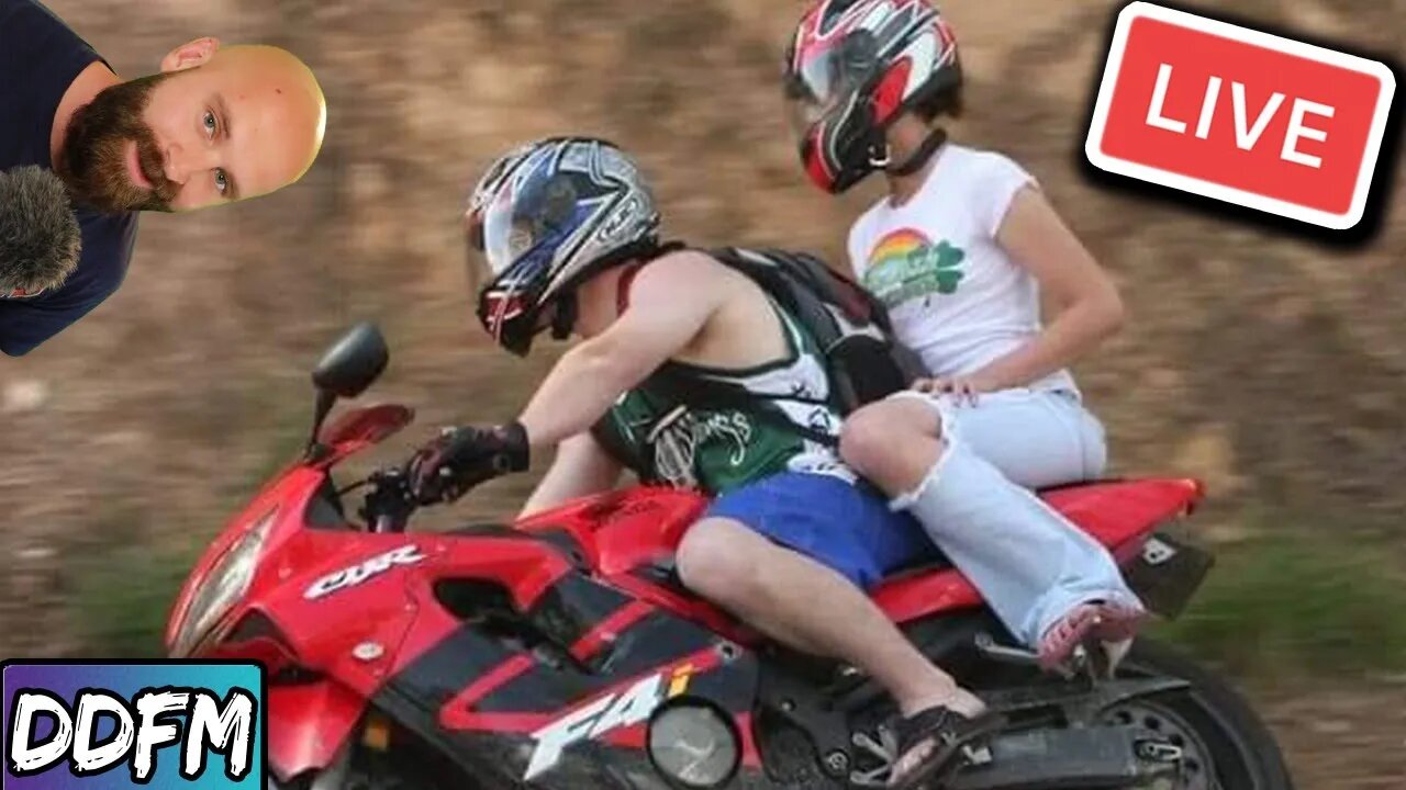 🔴 Early Morning Motorcycle Close Calls & Crashes Review