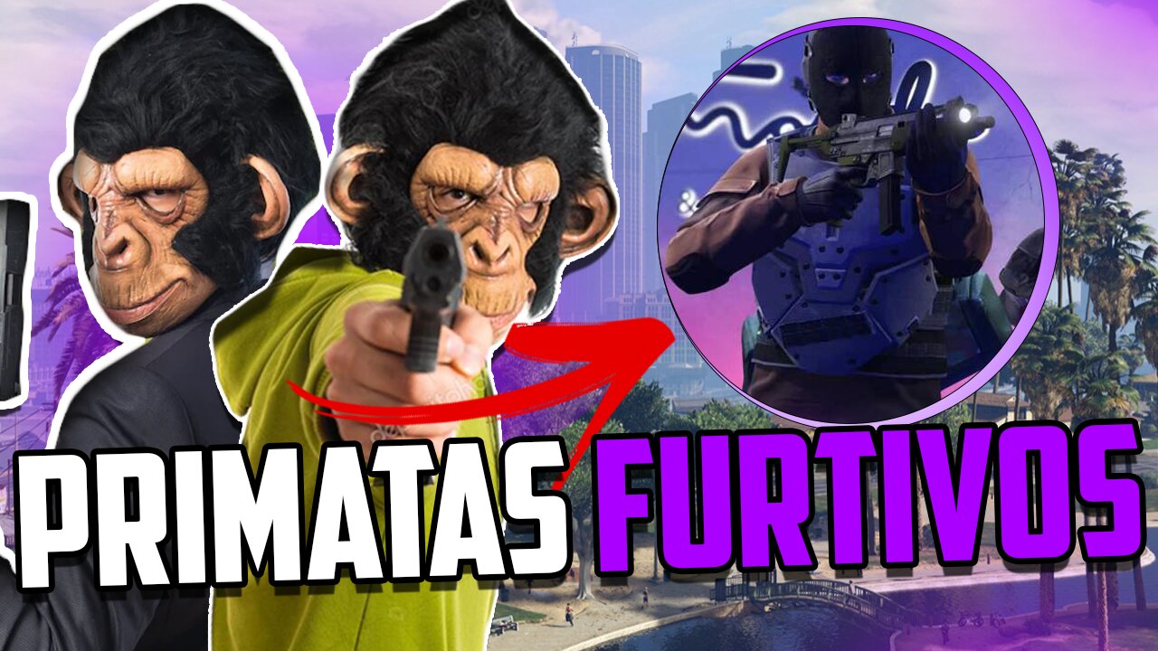 [BATEMOS RECORDE] OS PRIMATAS 007! ZERAMOS A MISSÃO FURTIVA IMPOSSIVEL DO GTA V ONLINE!