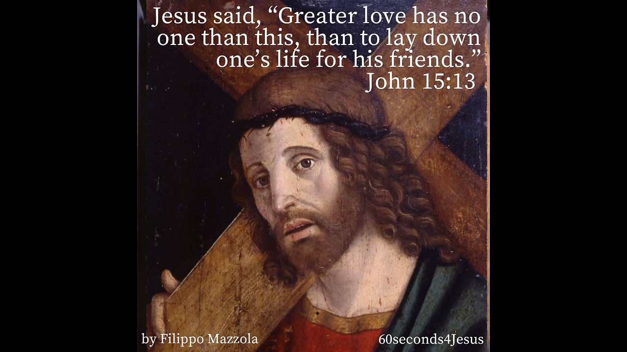 Jesus said, “This is My commandment, that you love one another as I have loved you.”