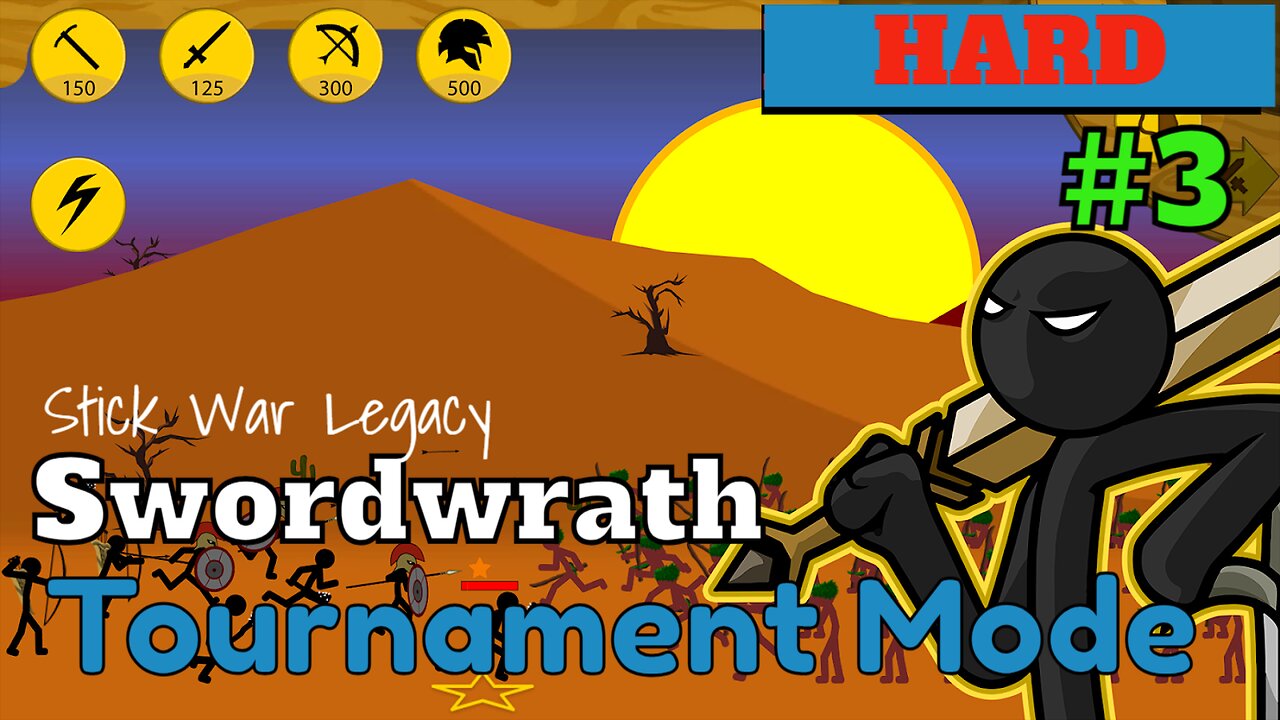 Tournament Mode | Levels Hard | 3rd Round | Swordwrath VS Willow