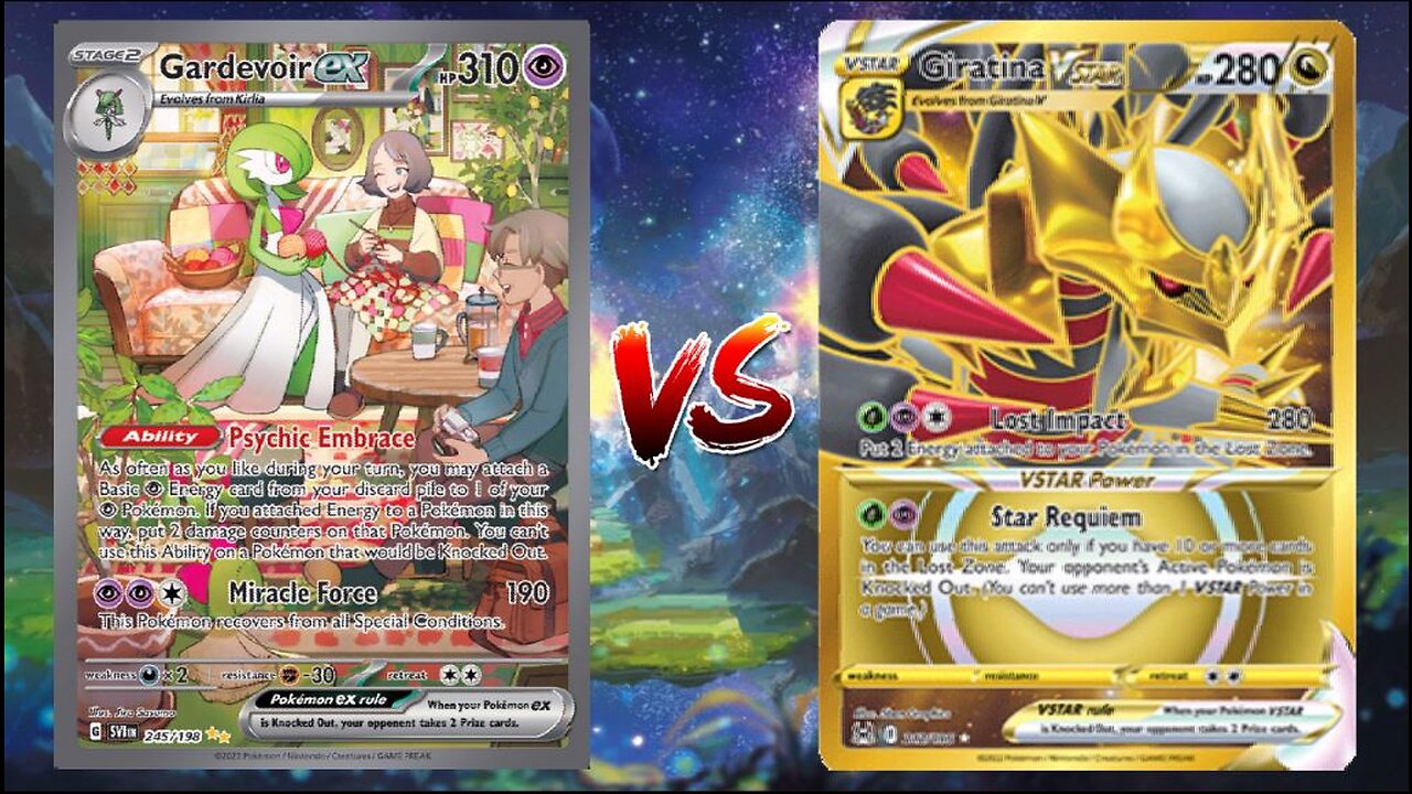 Pokemon TCG Live Gardevoir EX VS Giratina VSTAR!!