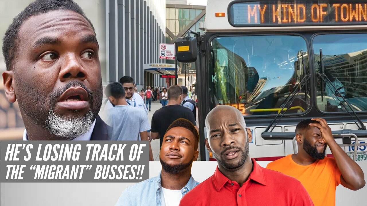 Brandon Johnson Is LOSING Track Of MIGRANT BUSSES In Chicago?!