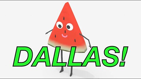 Happy Birthday DALLAS! - WATERMELON Birthday Song