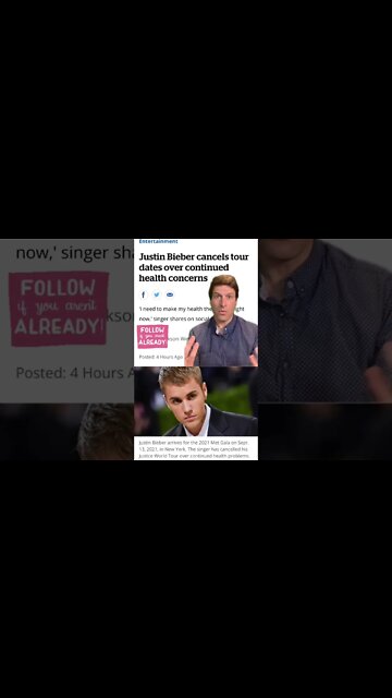 Justin Bieber Cancels Tour After 6 Shows 😳 He Was Fine Before 2019 💉