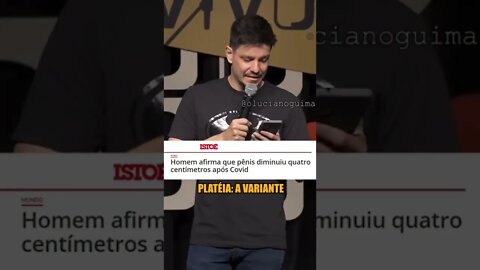 MANDA PRO AMIGO QUE PEGOU COVID #shorts #standupcomedy