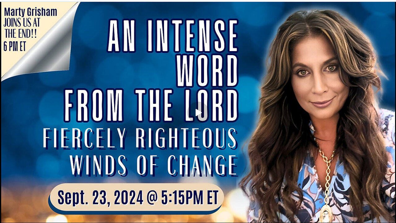 AMANDA GRACE - An Intense Word from the Lord: Fiercely Righteous Winds of Change